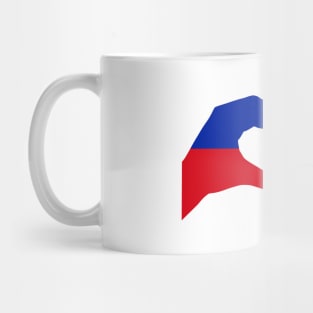 We Heart Haiti Patriot Flag Series Mug